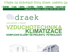 Tablet Screenshot of draek.com